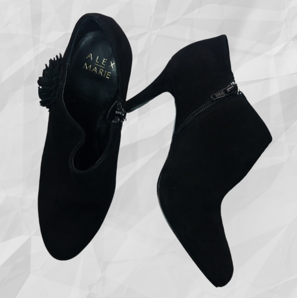 ALEX MARIE Leather Booties 6.5